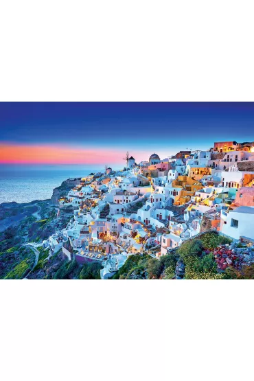 Puzzle 1500 el. Santorini, Grecja Educa