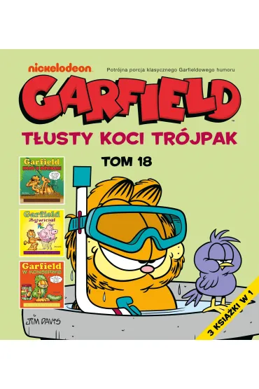 Garfield. T�usty koci tr�jpak. Tom 18 - Jim Davis