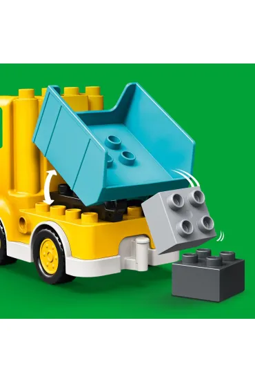 LEGO DUPLO Ci�ar�wka i koparka g�sienicowa 10931