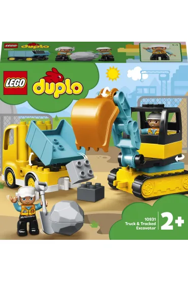 LEGO DUPLO Ci�ar�wka i koparka g�sienicowa 10931
