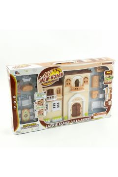 Domek dla lalek z akcesoriami Villa Mega Creative