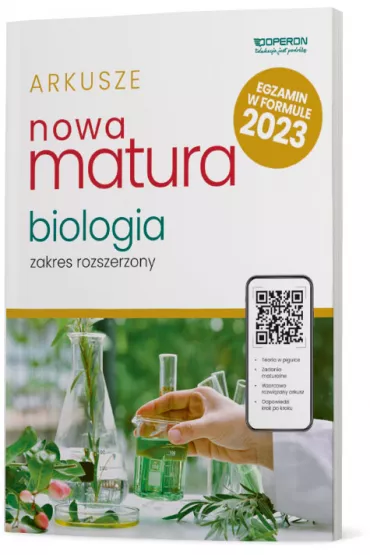 Nowa matura 2023. Biologia. Arkusze maturalne. Zakres rozszerzony - Kamil Kulpi�ski