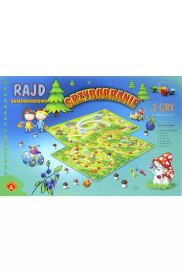 Grzybobranie, Rajd samochodowy - 2 gry