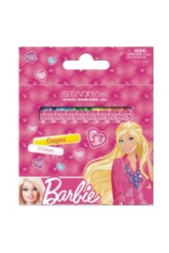 Starpak Kredki woskowe Barbie 12 kolorw