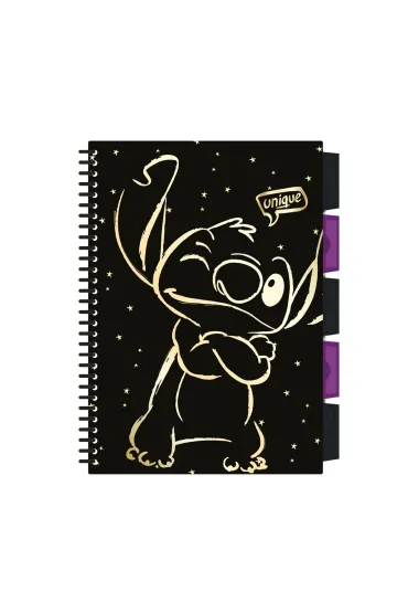 Patio Ko�obrulion B5 Disney Gold Stitch project book 100 kartek wz�r 1