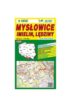 Mysowice, Imielin, Ldziny 1:20 000 plan miasta
