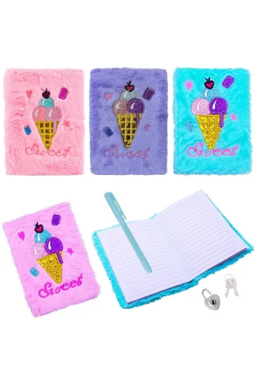 Trifox Pami�tnik pluszowy lody z d�ugopisem MIX