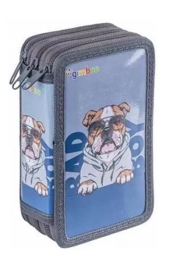 Gimboo Pi�rnik z wyposa�. 3-komorowy Bulldog szary
