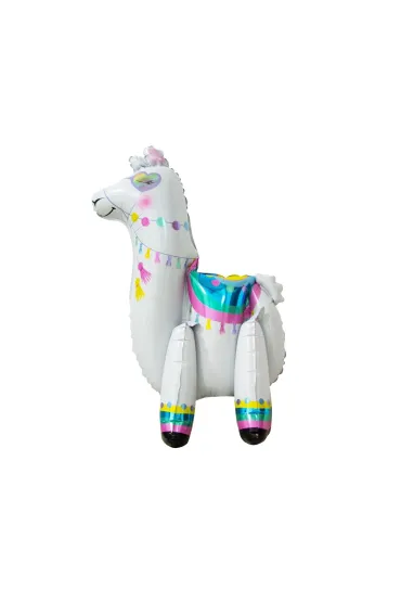 Godan Balon foliowy Lama, 65cm, bia�a, stoj�ca