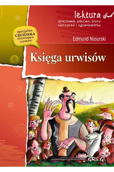 Ksi�ga urwis�w (oprawa mi�kka) - Edmund Niziurski