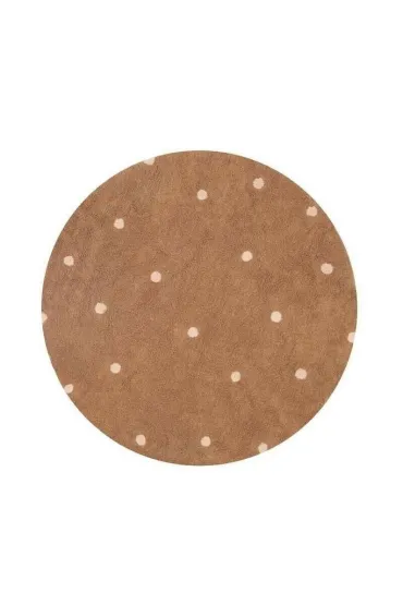 Dywan Round Dot Chestnut 140cm
