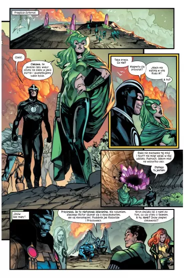 Marvel Fresh X mieczy. Tom 1 - Jonathan Hickman, Gerry Duggan, Benjamin Percy, Tini Howard, Ed  Brisson, Zeb Wells, Leah  Williams, Vita Ayala