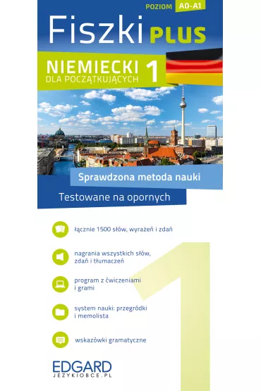 Fiszki plus. Niemiecki dla pocz�tkuj�cych. Poziom A0-A1