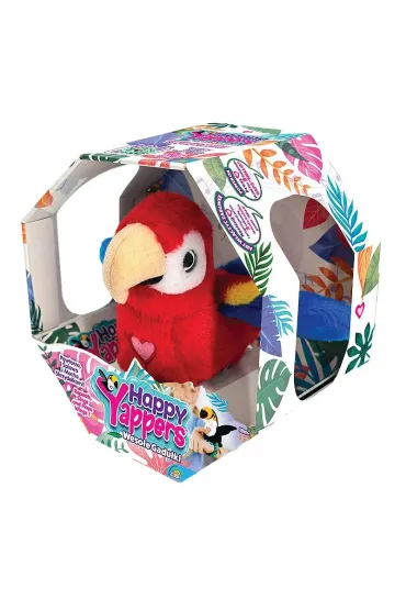 Happy Yappers - Weso�e gadu�ki - Papuga czerwona Cobi