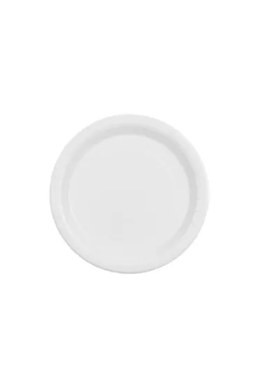 Talerzyki papierowe bia�y 23cm 6 szt