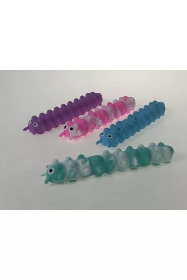 G�sienica sensoryczna 26cm z przyssawkami MIX Adar