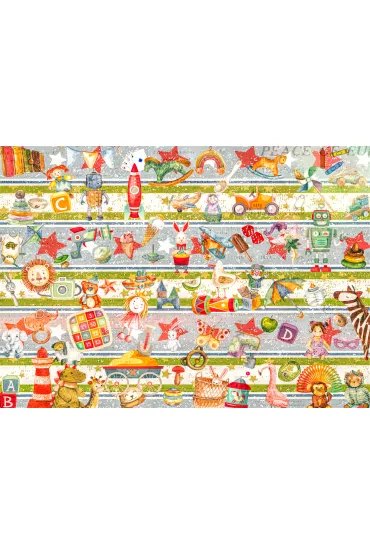 Puzzle 1000 el. Kraina zabawek Enjoy