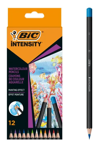Bic Kredki o��wkowe Intensity Premium Watercoloour 12 szt.