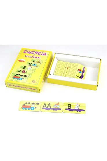 Ciuchcia z literkami Abino