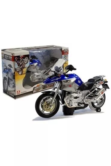 Motocykl na baterie �wiat�o d�wi�k LeanToys