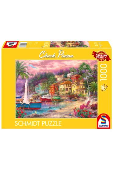 Puzzle 1000 el. PQ Chuck Pinson Nadmorski urok Schmidt - Chuck Pinson
