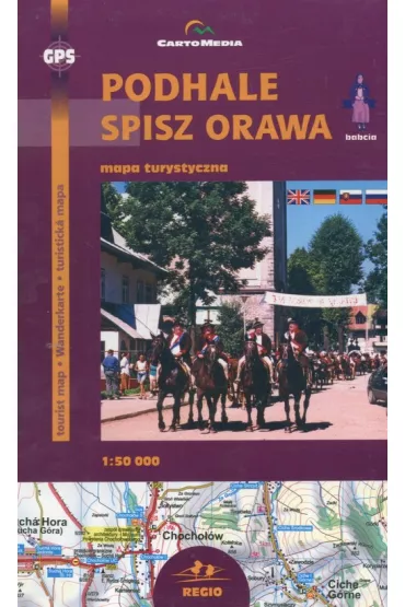 Podhale Spisz Orawa Mapa turystyczna 1:50 000
