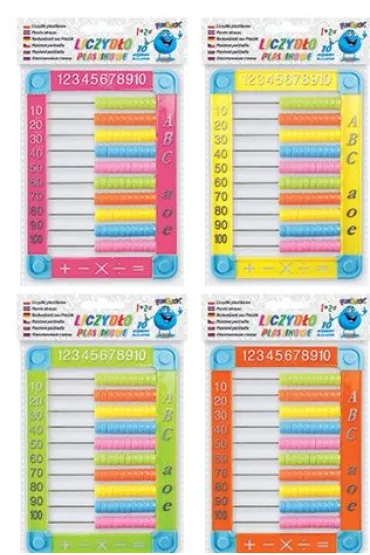 Liczyd�o Fun&Joy plastikowe 10-rz�dowe Starpak