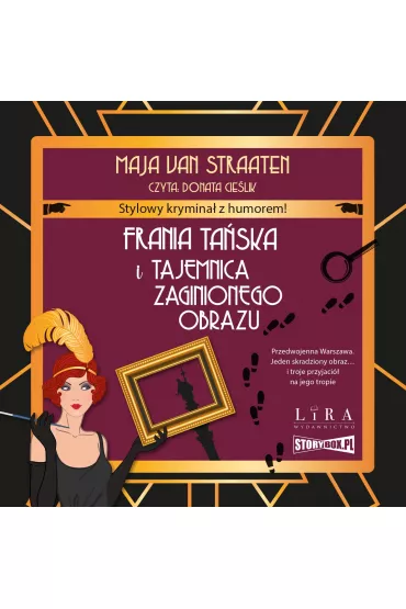 Audiobook CD MP3 Frania Ta�ska i tajemnica zaginionego obrazu - Maja van Straaten