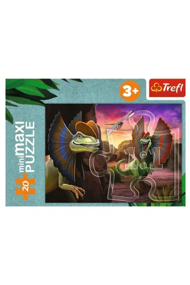 Puzzle 20 el. miniMAXI Poznaj �wiat dinozaur�w 1 Trefl