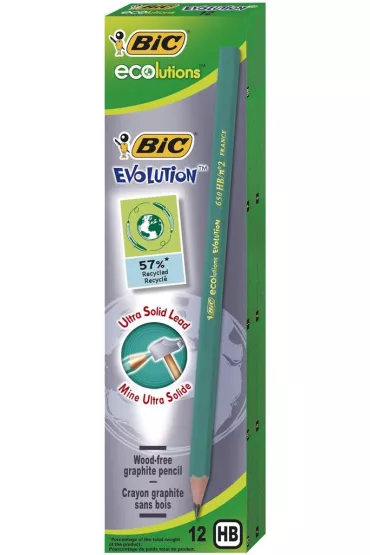 Bic O��wek bez gumki Evolution Eco