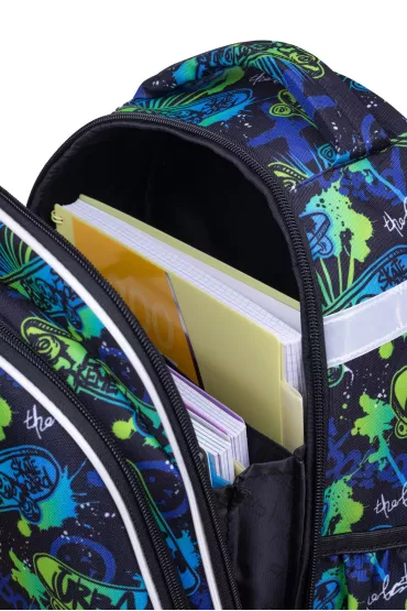 Plecak m�odzie�owy Coolpack Turtle Skate Night