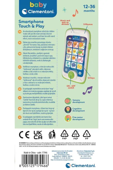 Smartfon dotykowy Clementoni