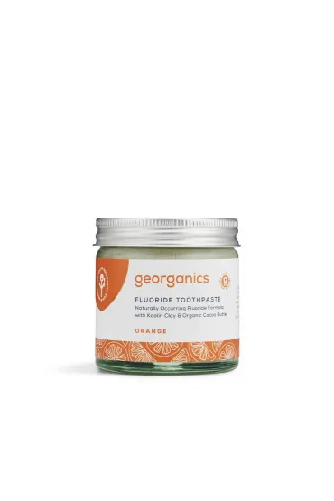 Georganics Organiczna pasta do z�b�w z fluorem w s�oiku, Orange 60 ml