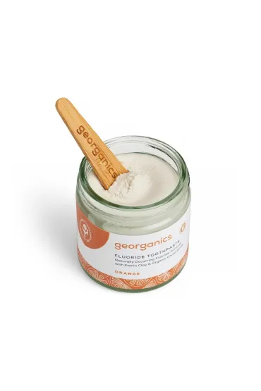 Georganics Organiczna pasta do z�b�w z fluorem w s�oiku, Orange 60 ml