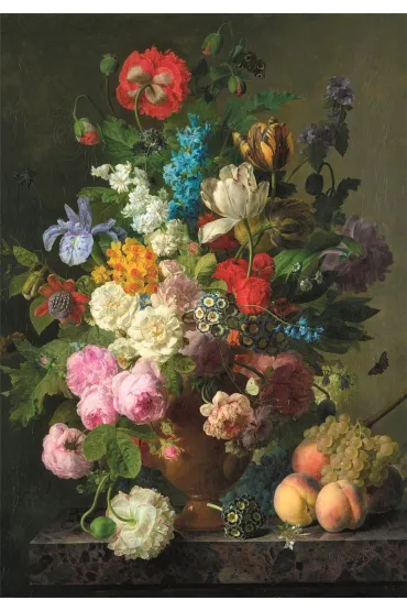 Puzzle 1000 el. Museum Van Dael - Vaso di fiori Clementoni