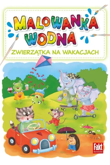 Zwierz�tka na wakacjach. Malowanka wodna