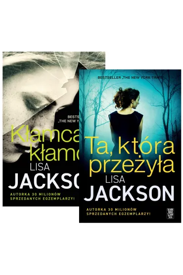 Pakiet mrocznych historii. K�amca, k�amca / Ta, kt�ra prze�y�a - Lisa Jackson