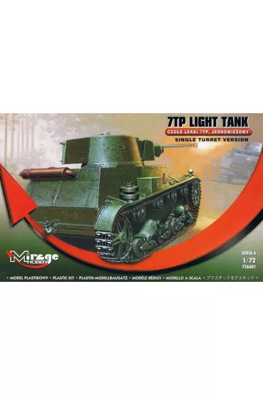Czo�g Lekki Jednowie�owy 7TP Polski Mirage Hobby