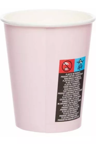 Amscan Kubki papierowe 237ml 8 szt.