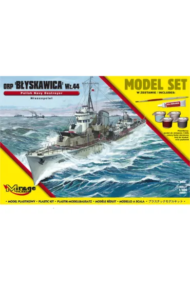 Niszczyciel ORP "B�YSKAWICA" Mirage Hobby