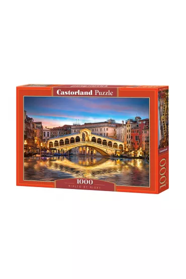 Puzzle 1000 el. Rialto noc� Castorland