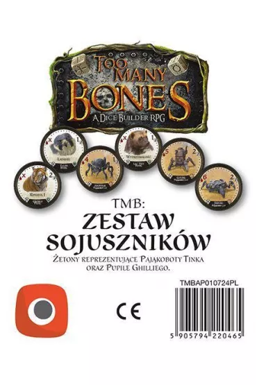 Too Many Bones: Zestaw Sojusznik�w Portal Games - Adam  Carlson, Josh J Carlson