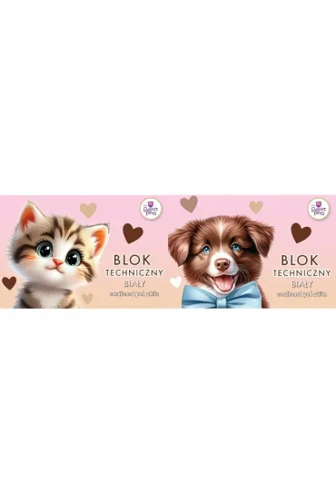 Beniamin Blok techniczny A4/10K The sweet pets mix
