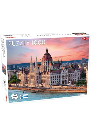 Puzzle 1000 el. Parliament in Budapest Tactic