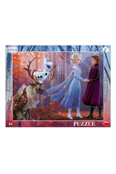 Puzzle ramkowe 40 el. Kraina Lodu Frozen Siostry Dino Toys