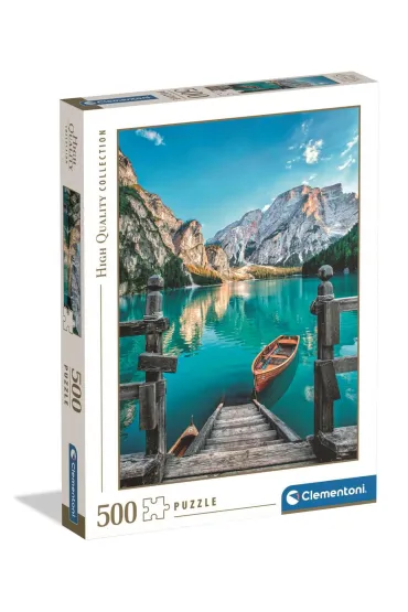 Puzzle 500 el. Braies Lake Clementoni