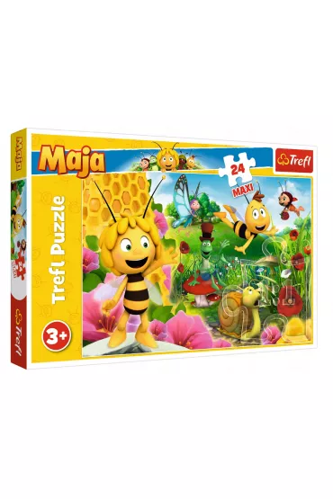 Puzzle maxi 24 el. W �wiecie Pszcz�ki Mai Trefl