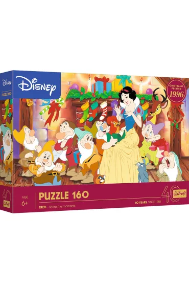 Puzzle 160 el. Ba�niowe �wi�ta Disney Princess Trefl