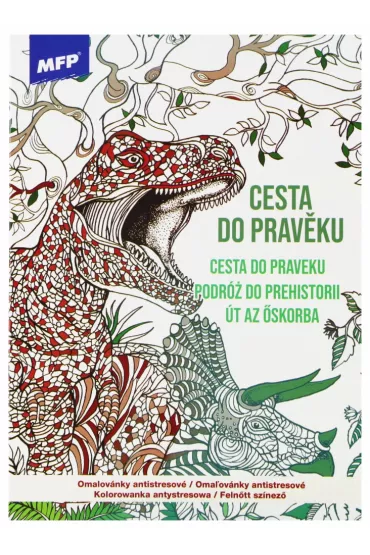 Kolorowanka antystresowa Podr� do prehistorii 5301179