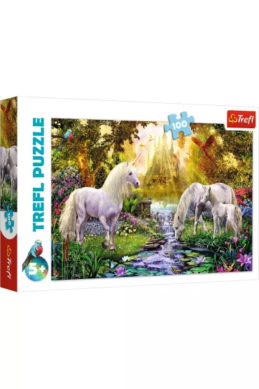 Puzzle 100 el. Sekterny ogr�d Trefl